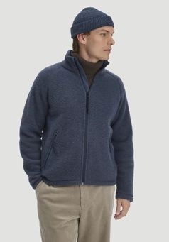 Wollfleece Jacke Regular aus reiner Bio-Merinowolle