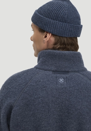 Wollfleece Jacke Regular aus reiner Bio-Merinowolle - 3