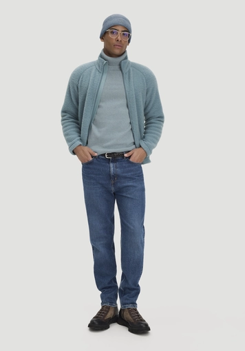 Wollfleece Jacke Regular aus reiner Bio-Merinowolle - 1
