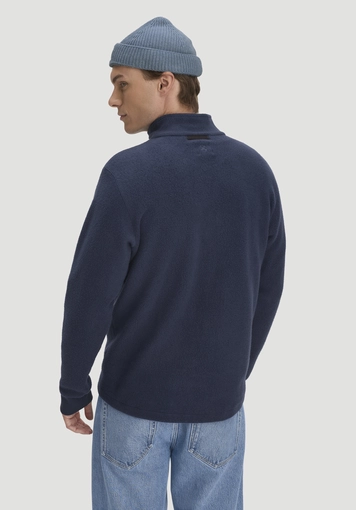 Fleece Troyer Relaxed made of pure organic cotton - 2