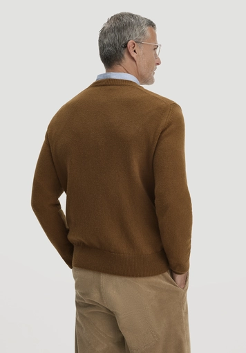 Strick Pullover Regular aus Bio-Merinowolle mit Bio-Baumwolle - 2