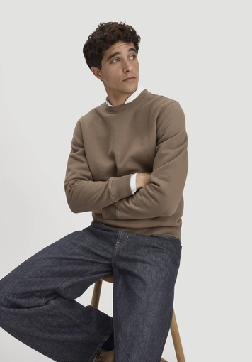 Sweatshirt Regular BETTERRECYCLING aus reiner Bio-Baumwolle - 4