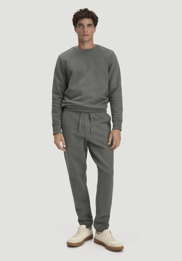 TRIAS Relaxed sweatpants made from organic cotton with recycled cotton - 0