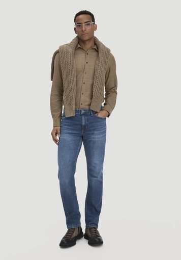 Flanell Karo Hemd Regular aus Bio-Baumwolle mit TENCEL™ Lyocell - 1
