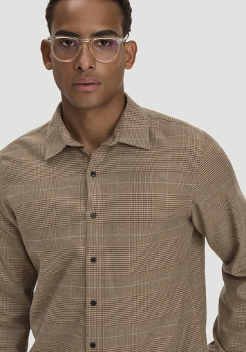 Flanell Karo Hemd Regular aus Bio-Baumwolle mit TENCEL™ Lyocell - 3