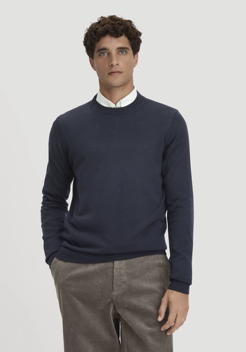 Pullover Regular aus reiner Bio-Merinowolle - 0