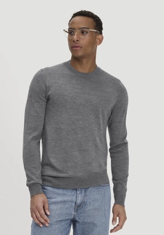 Pullover Regular aus reiner Bio-Merinowolle