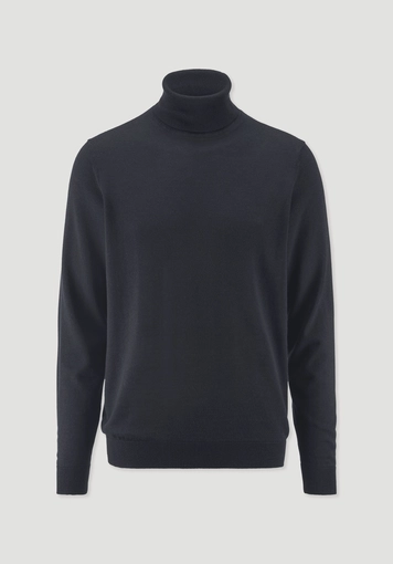 Rollkragenpullover Regular aus reiner Bio-Merinowolle Rollkragenpullover Regular aus reiner Bio-Merinowolle