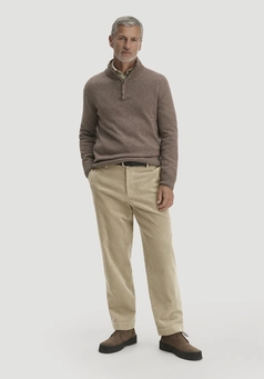 RONNEL Relaxed corduroy trousers made from organic cotton