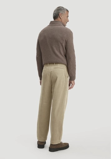 RONNEL Relaxed corduroy trousers made from organic cotton - 1