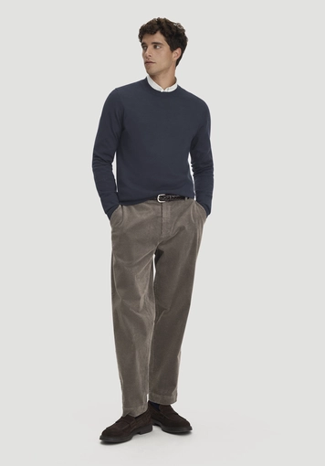 Cordhose RONNEL Relaxed aus Bio-Baumwolle - 0