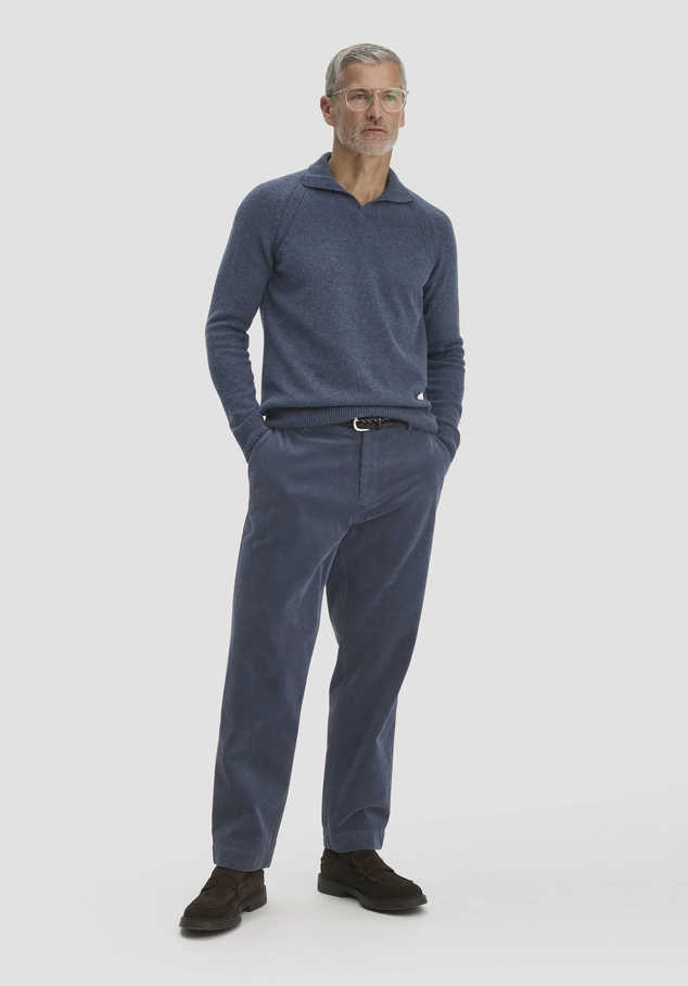 RONNEL Relaxed corduroy trousers made from organic cotton