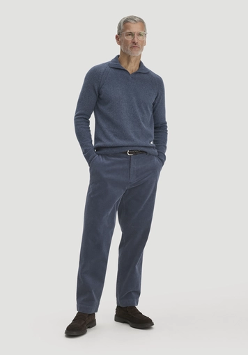 Cordhose RONNEL Relaxed aus Bio-Baumwolle - 0