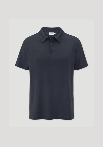 Regular-length polo shirt made from pure organic merino wool - 4