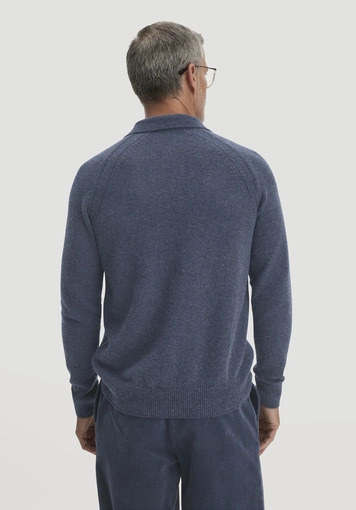 Strick Polo Regular aus Bio-Merinowolle mit Bio-Baumwolle - 2