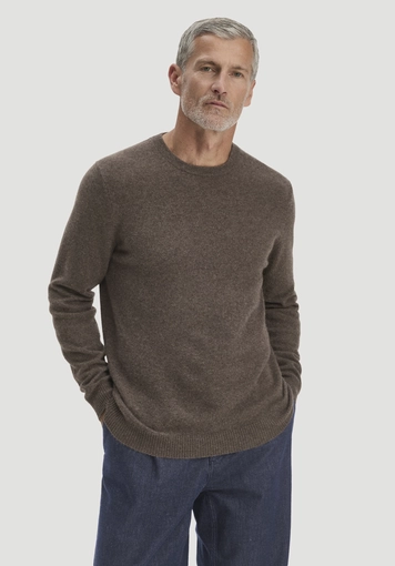 Strickpullover Regular BETTER RECYCLING mit recyceltem Cashmere - 0