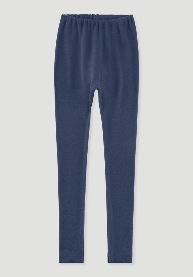 Leggings made from organic merino wool with silk