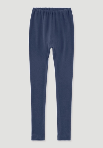 Leggings made from organic merino wool with silk