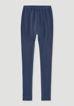 Leggings aus Bio-Merinowolle mit Seide
