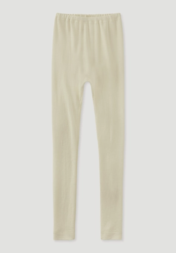 Leggings aus Bio-Merinowolle mit Seide Leggings aus Bio-Merinowolle mit Seide