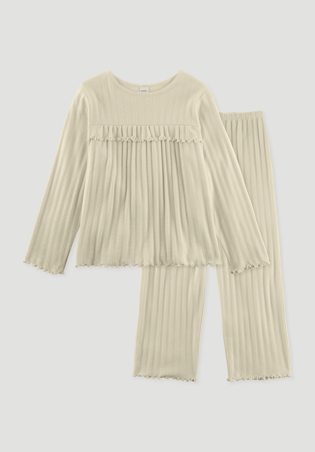 Regular pajamas made from pure organic cotton