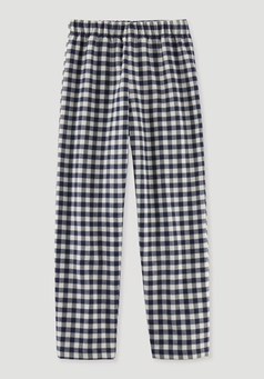 Flannel trousers made from organic cotton with TENCEL™ Lyocell