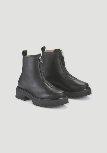 Ankle boots made of nappa cowhide leather - 1