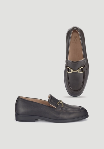 Loafer mit Schnalle aus Nappa-Rindleder - 2