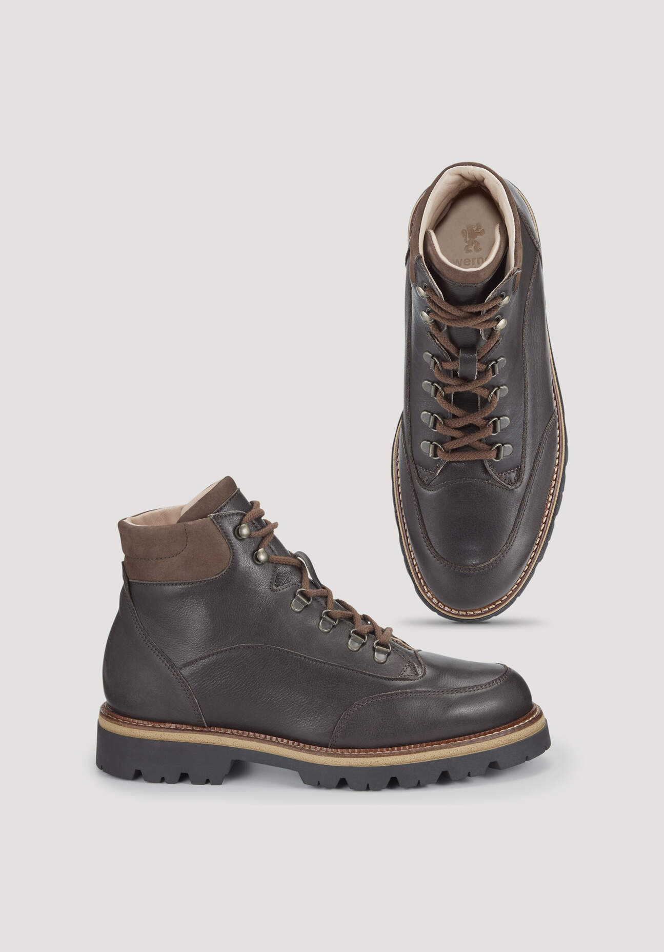 hessnatur Herren Heritage Boot aus Rindleder - braun - Größe 42