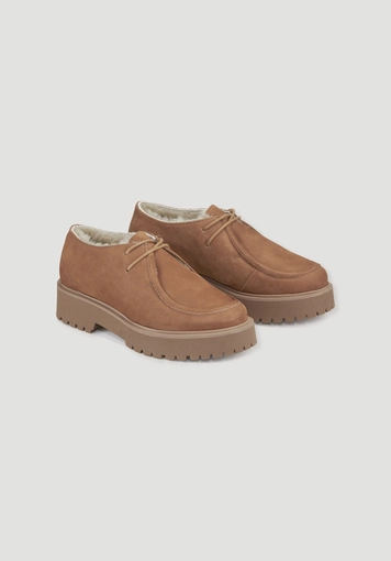 Derby Loafer aus Rindsnubukleder Derby Loafer aus Rindsnubukleder