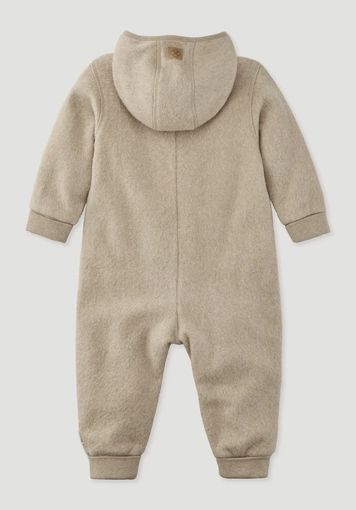 Soft fleece overall made from pure organic cotton - 1