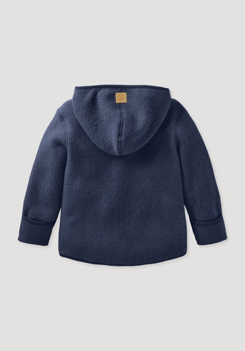 Fleece jacket made of pure organic cotton - 1