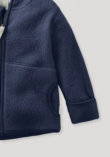 Fleece jacket made of pure organic cotton - 2