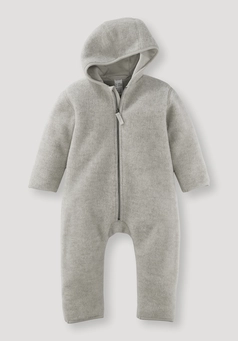 Wollfleece Overall aus reiner Bio-Merinowolle