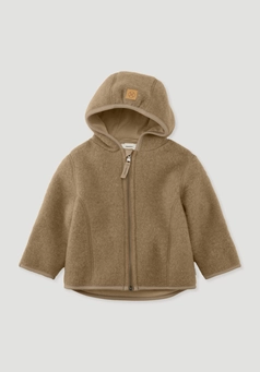 Wollfleece Jacke aus reiner Bio-Merinowolle