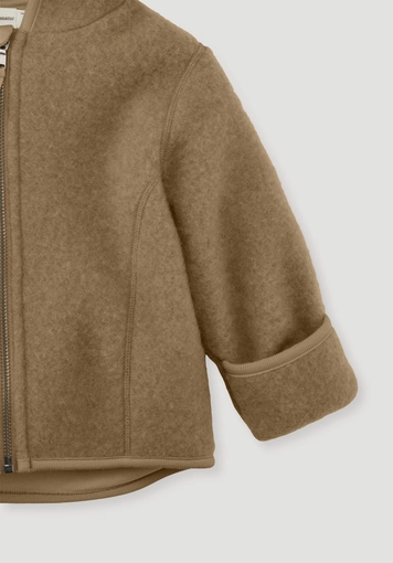 Wollfleece Jacke aus reiner Bio-Merinowolle - 2