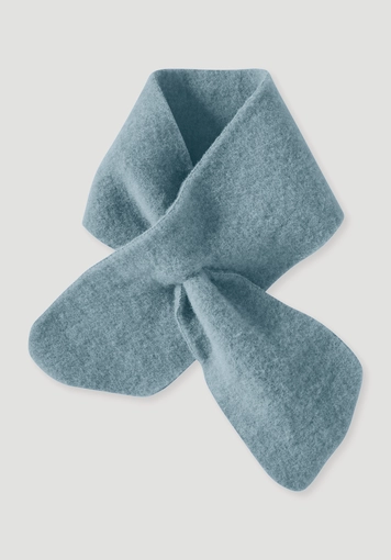Wool fleece scarf made from pure organic merino wool Wool fleece scarf made from pure organic merino wool