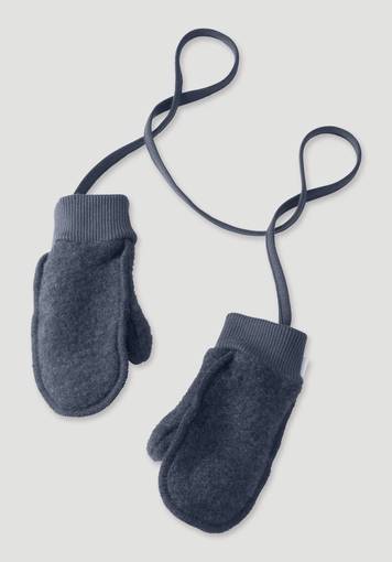 Wollfleece Fäustlinge aus reiner Bio-Merinowolle Wollfleece Fäustlinge aus reiner Bio-Merinowolle