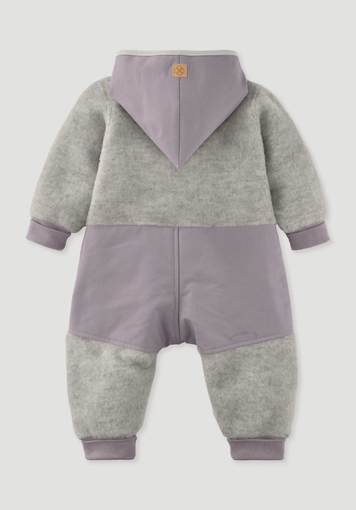 Wollfleece Overall aus Bio-Merinowolle mit Softshell - 2