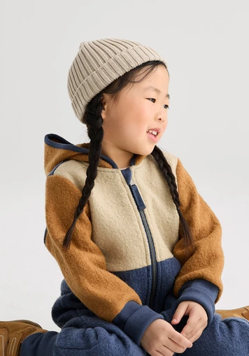Knitted hat made from pure organic cotton - 0