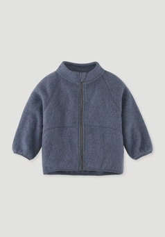 Softfleece Jacke aus reiner Bio-Baumwolle
