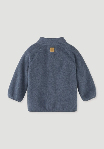 Soft fleece jacket made from pure organic cotton - 1
