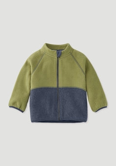 Softfleece Jacke aus reiner Bio-Baumwolle