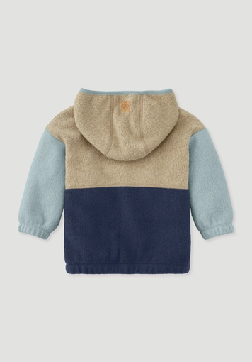 Fleece jacket made of pure organic cotton - 1