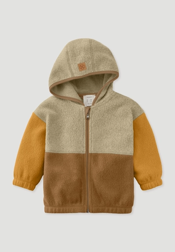 Fleece Jacke aus reiner Bio-Baumwolle