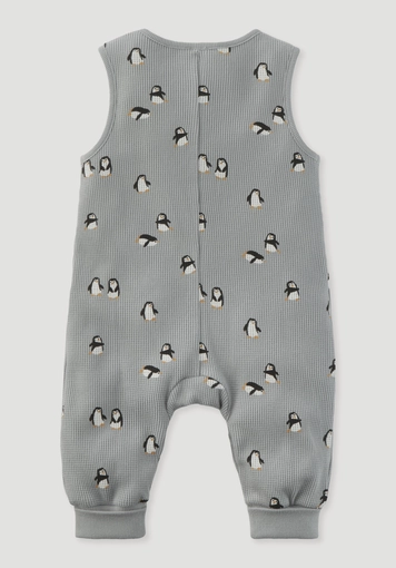 Piqué romper made from pure organic cotton - 1