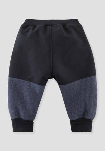 Wollfleece Hose mit Softshell aus Bio-Merinowolle - 2