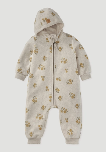 Fleece Overall aus reiner Bio-Baumwolle - 0