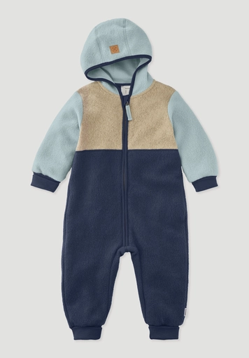 Fleece overall made of pure organic cotton - 1