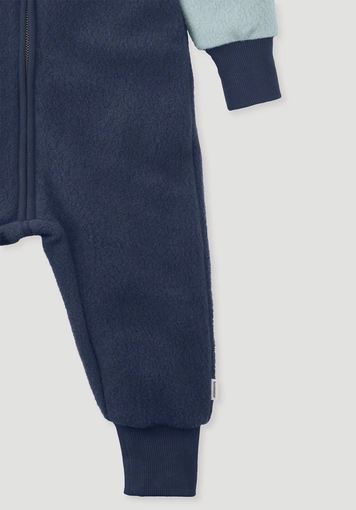 Fleece overall made of pure organic cotton - 3